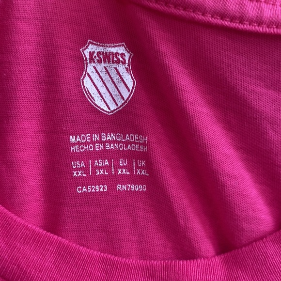 K-Swiss T-shirt. 100 % cotton. - Picture 6 of 7